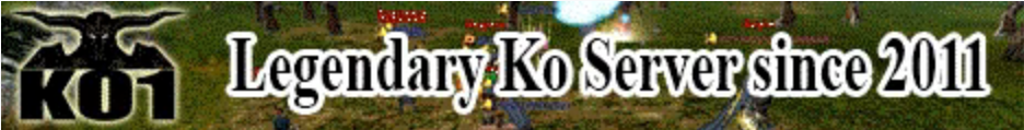 KO1 New Server March 18th